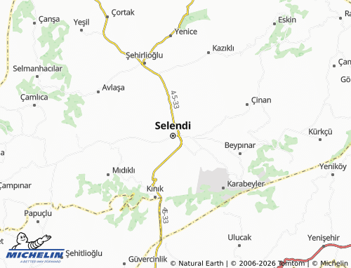 Mappa MICHELIN Zafer - ViaMichelin