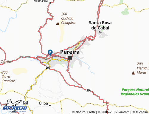 MICHELIN La Pupi map - ViaMichelin