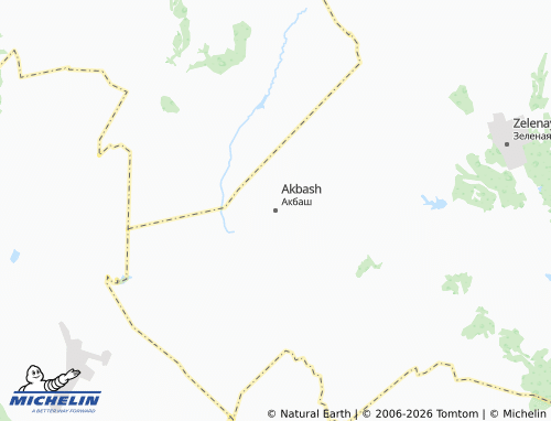 MICHELIN-Landkarte Akbash - ViaMichelin