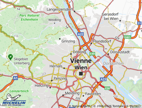 Carte MICHELIN Döbling - ViaMichelin