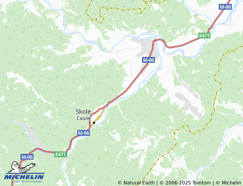 Carte MICHELIN Dubyna - ViaMichelin