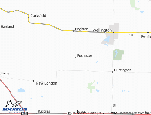 MICHELIN Rochester map - ViaMichelin