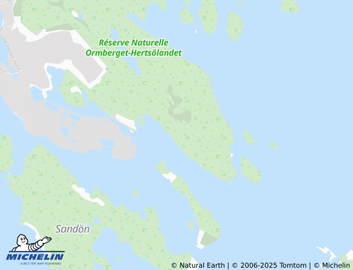 MICHELIN Björknäs map - ViaMichelin
