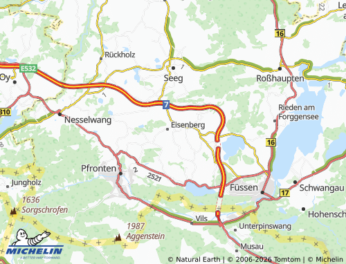 Mappa MICHELIN Speiden - ViaMichelin
