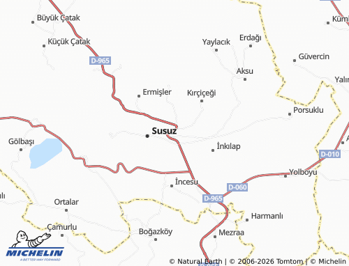 Mappa MICHELIN İnönü - ViaMichelin