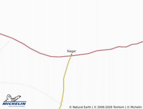 Mappa MICHELIN Nagar - ViaMichelin