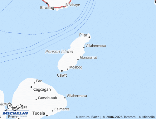 MICHELIN Montserrat map - ViaMichelin