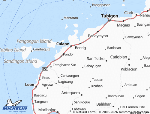 MICHELIN Camias map - ViaMichelin