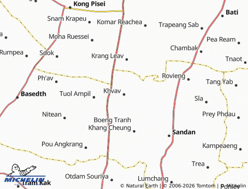 Mapa MICHELIN Khvav - ViaMichelin