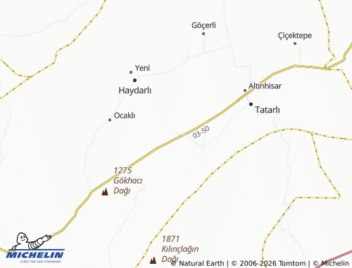 Mappa MICHELIN Okçular - ViaMichelin