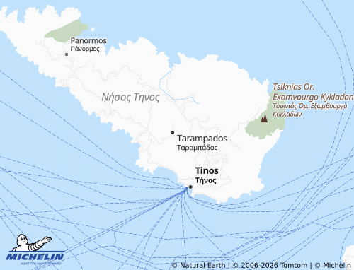 Carte MICHELIN Kampos - ViaMichelin