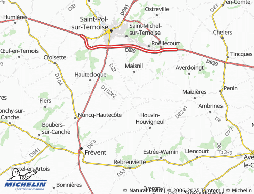 Kaart MICHELIN Buneville - ViaMichelin