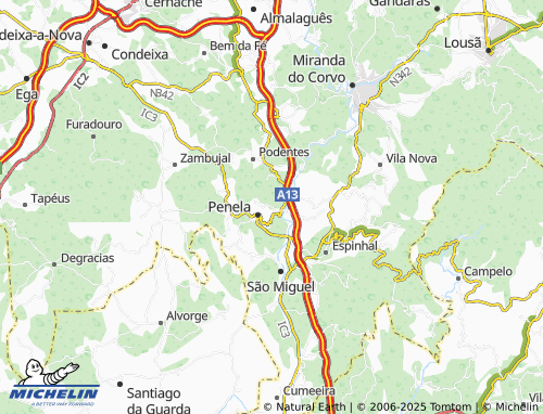 Carte MICHELIN Quinta do Alho - ViaMichelin