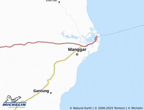 MICHELIN Padang map - ViaMichelin