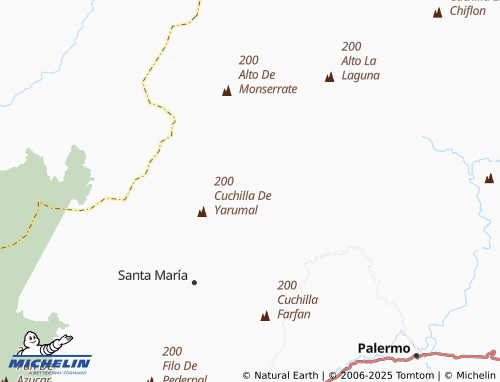 MICHELIN Buenos Aires del Carmen map - ViaMichelin