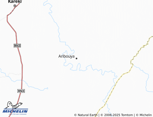 MICHELIN Aribouya map - ViaMichelin