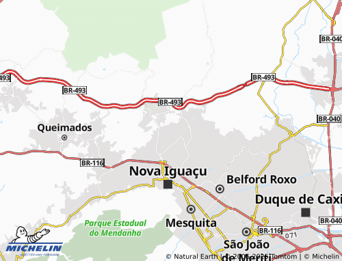 MICHELIN Ambaí map - ViaMichelin