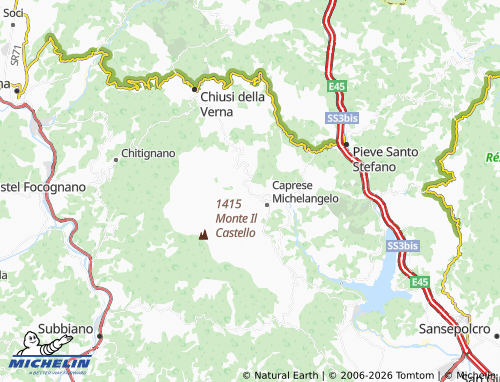 MICHELIN Lama map - ViaMichelin