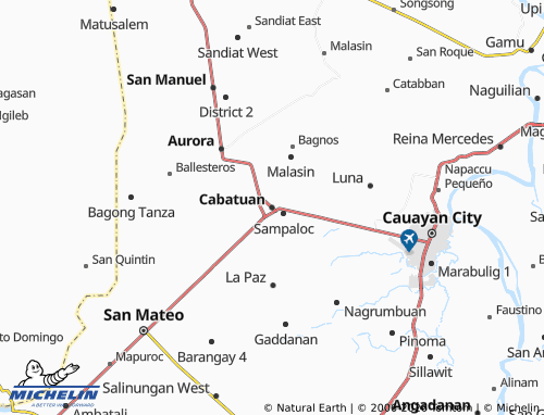 Mappa MICHELIN Cabatuan - ViaMichelin