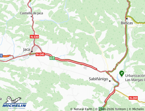 MICHELIN Gracionépel map - ViaMichelin