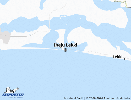 MICHELIN-Landkarte Ibeju Lekki - ViaMichelin