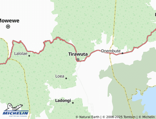 Carte MICHELIN Tirawuta - ViaMichelin