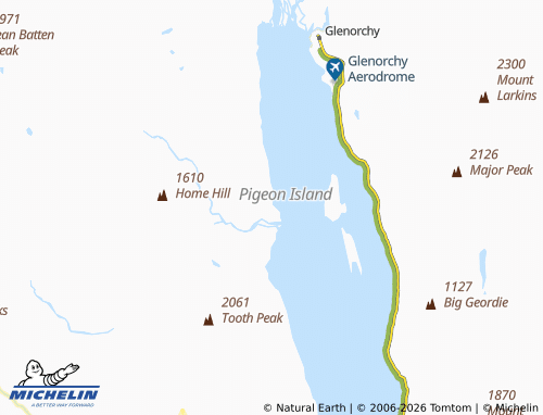 Mapa MICHELIN Greenstone - ViaMichelin