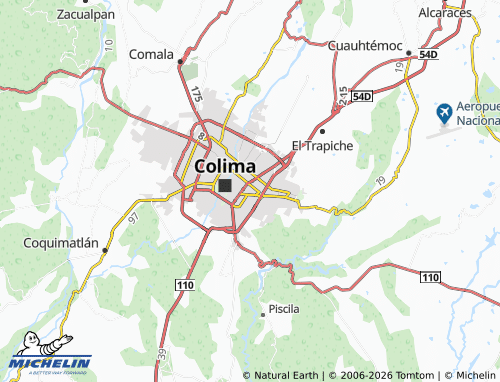 MICHELIN Infonavit la Estancia map - ViaMichelin