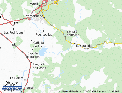 Mappa MICHELIN El Tejabán - ViaMichelin