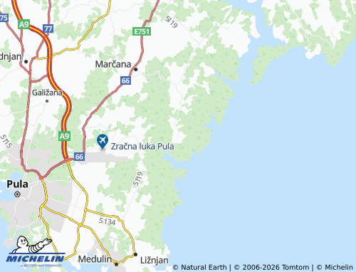 Mapa MICHELIN Kavran - ViaMichelin