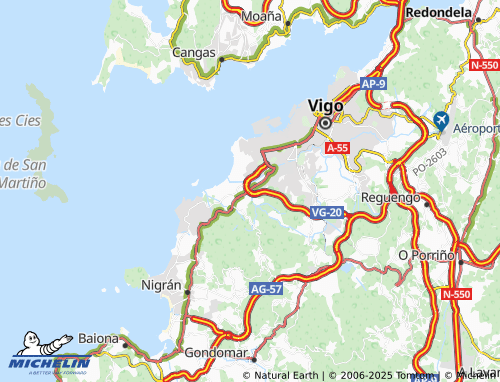 MICHELIN Romeus map - ViaMichelin