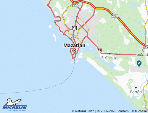 MICHELIN-Landkarte Playa Sur - ViaMichelin