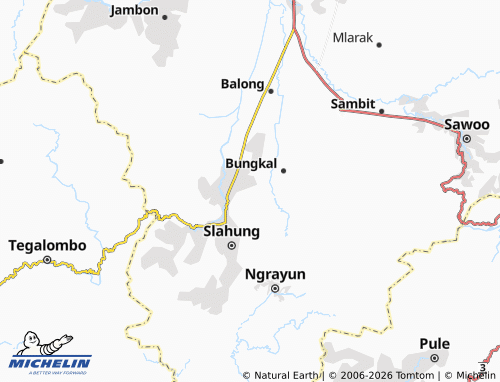 Mapa MICHELIN Truneng - ViaMichelin