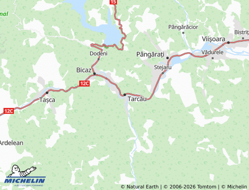 Mapa MICHELIN Tarcău - ViaMichelin