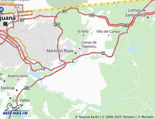 MICHELIN-Landkarte Vivero La Esperanza - ViaMichelin