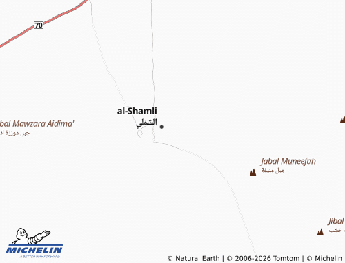 MICHELIN-Landkarte al-Sina'iyyah - ViaMichelin