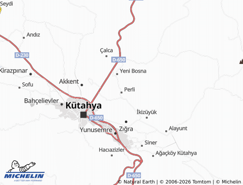 Mapa MICHELIN Perli - ViaMichelin