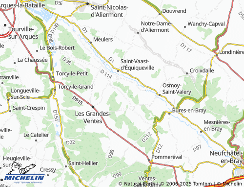Carte MICHELIN Les Essarts - ViaMichelin