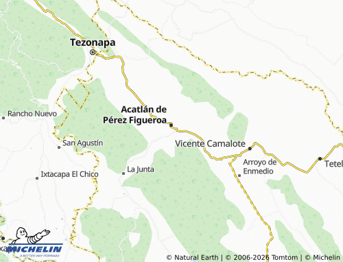 Mapa MICHELIN Luces de La Revolución - ViaMichelin