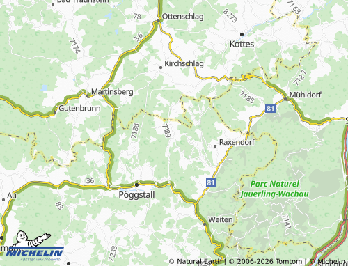 Mapa MICHELIN Braunegg - ViaMichelin