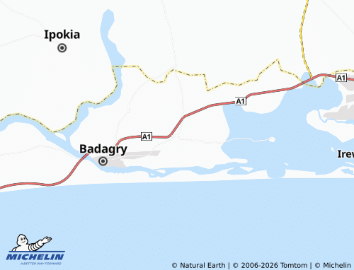 Mapa MICHELIN Aradagun - ViaMichelin
