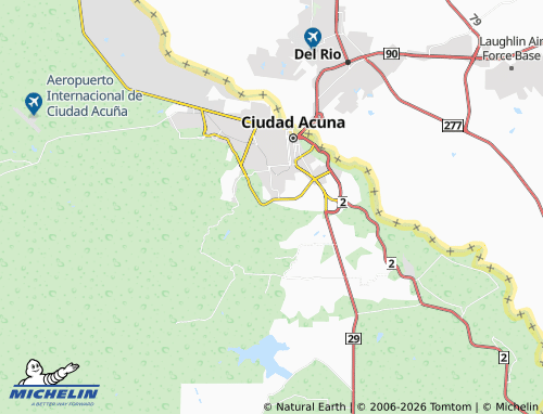 Mapa MICHELIN Santa Fe - ViaMichelin