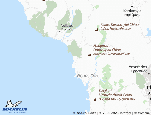 Carte MICHELIN Sidirounta - ViaMichelin