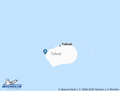 MICHELIN Mata'ura map - ViaMichelin
