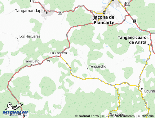 Mapa MICHELIN El Sauz de Guzmán - ViaMichelin