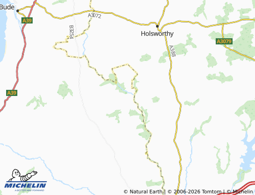 Carte MICHELIN North Tamerton - ViaMichelin