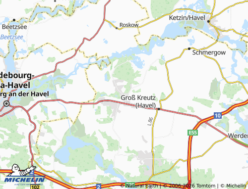 MICHELIN Götz map - ViaMichelin