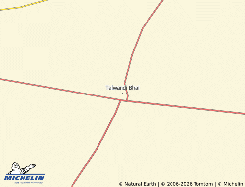 Mappa MICHELIN Talwandi Bhai - ViaMichelin