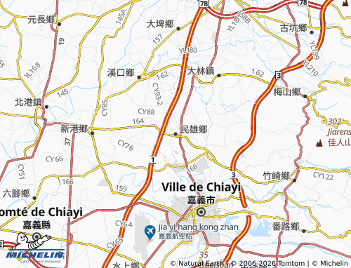 Mappa MICHELIN min xiong xiang - ViaMichelin