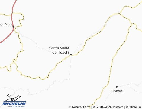 Mapa MICHELIN Santa María del Toachi ViaMichelin